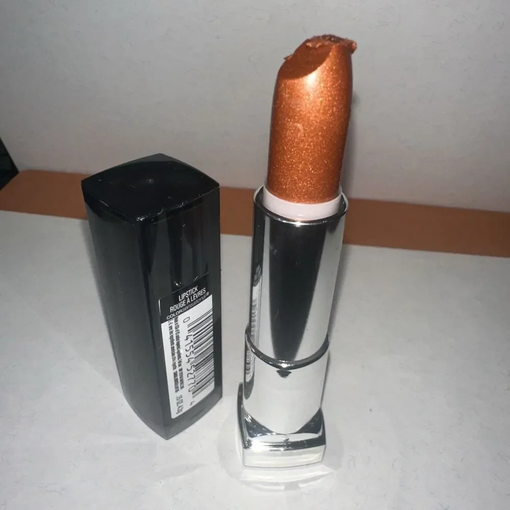 Maybelline Metallic Lipstick 958 Copper Spark New Sealed Goth Cyberpunk 90s Vibe